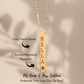 "To My Dog Mum” Engraved Bar Necklace – Funny Dachshund Christmas Gift
