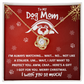 “I Woof You So Much” – The Perfect Funny & Heartfelt Christmas Necklace from Your Dog 🐾🎄