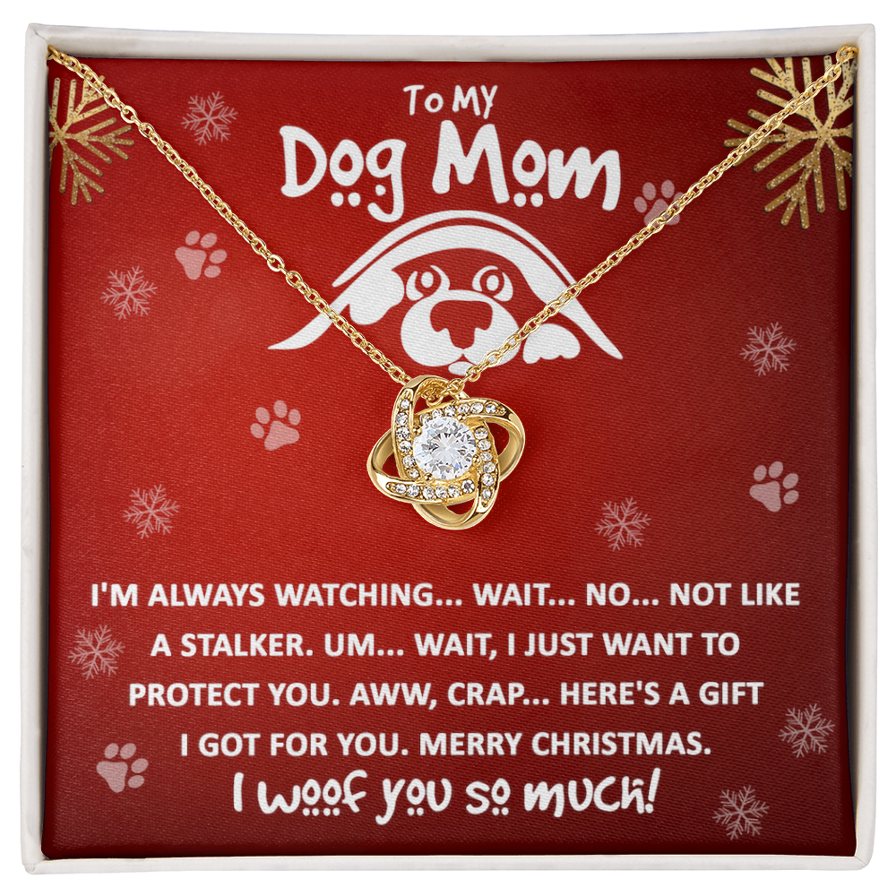 “I Woof You So Much” – The Perfect Funny & Heartfelt Christmas Necklace from Your Dog 🐾🎄
