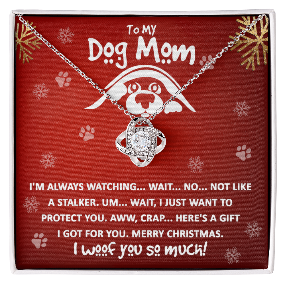 “I Woof You So Much” – The Perfect Funny & Heartfelt Christmas Necklace from Your Dog 🐾🎄