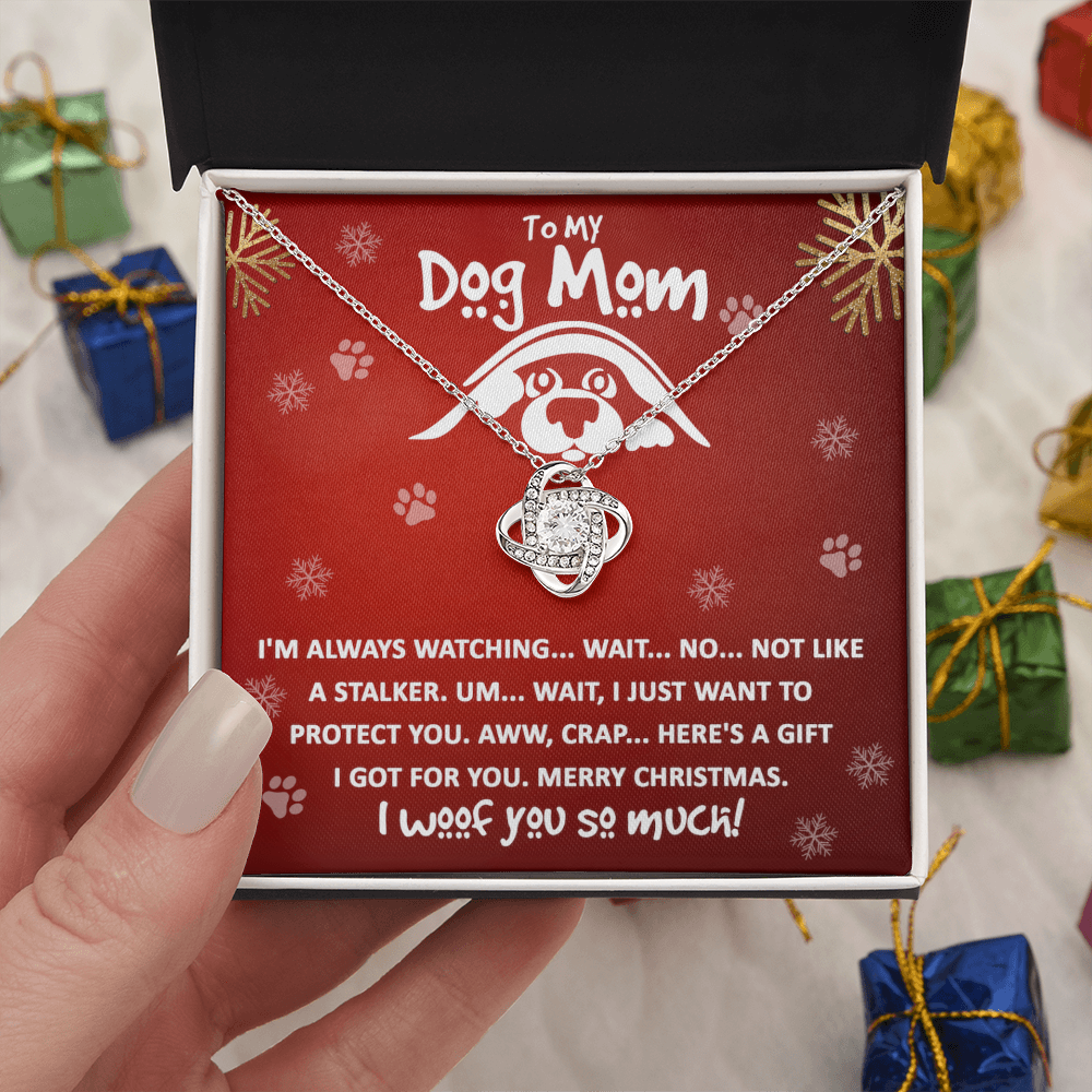 “I Woof You So Much” – The Perfect Funny & Heartfelt Christmas Necklace from Your Dog 🐾🎄