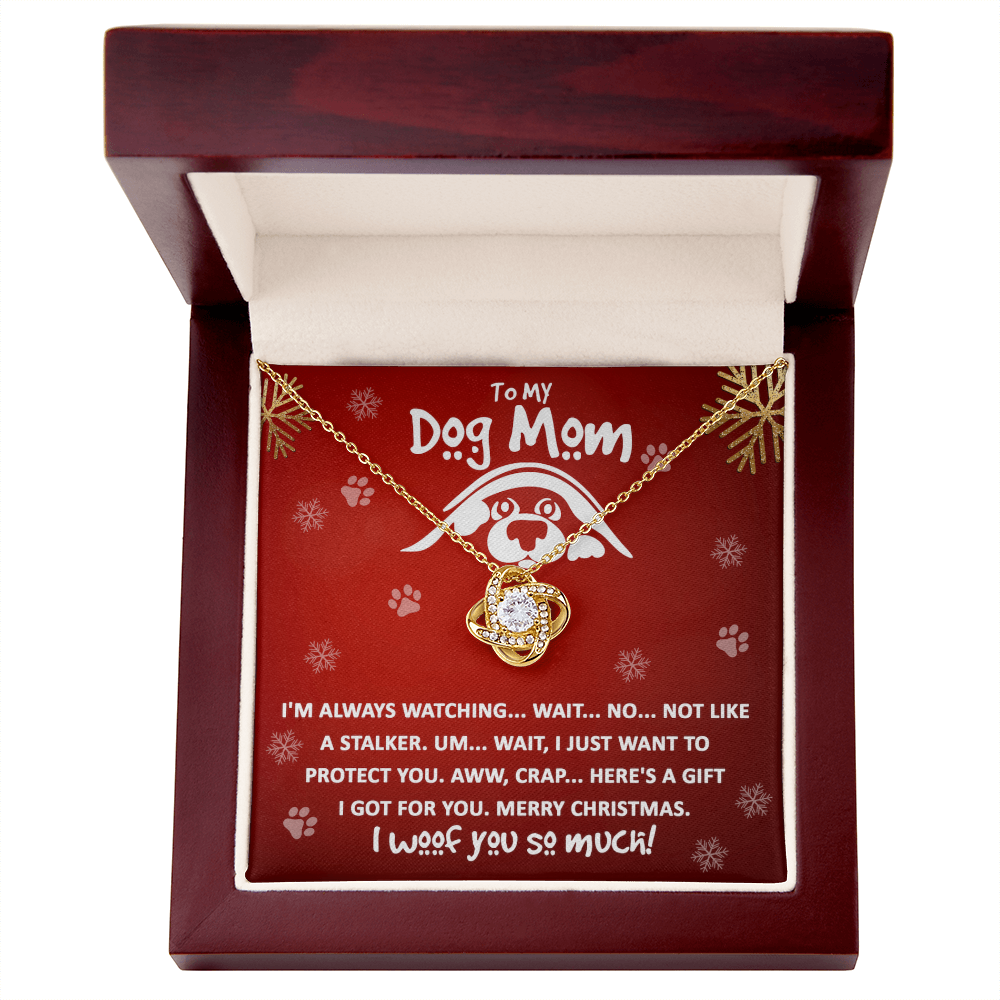 “I Woof You So Much” – The Perfect Funny & Heartfelt Christmas Necklace from Your Dog 🐾🎄