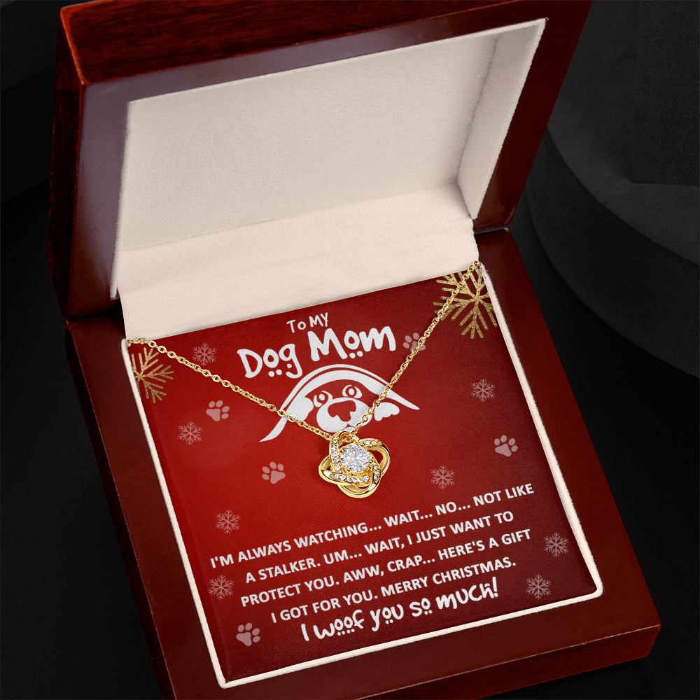 “I Woof You So Much” – The Perfect Funny & Heartfelt Christmas Necklace from Your Dog 🐾🎄