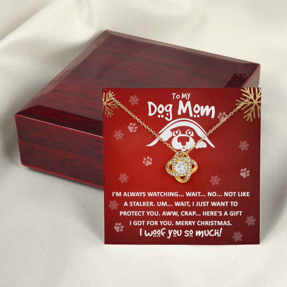 “I Woof You So Much” – The Perfect Funny & Heartfelt Christmas Necklace from Your Dog 🐾🎄