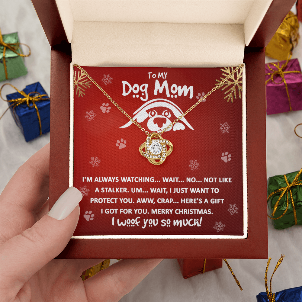 “I Woof You So Much” – The Perfect Funny & Heartfelt Christmas Necklace from Your Dog 🐾🎄