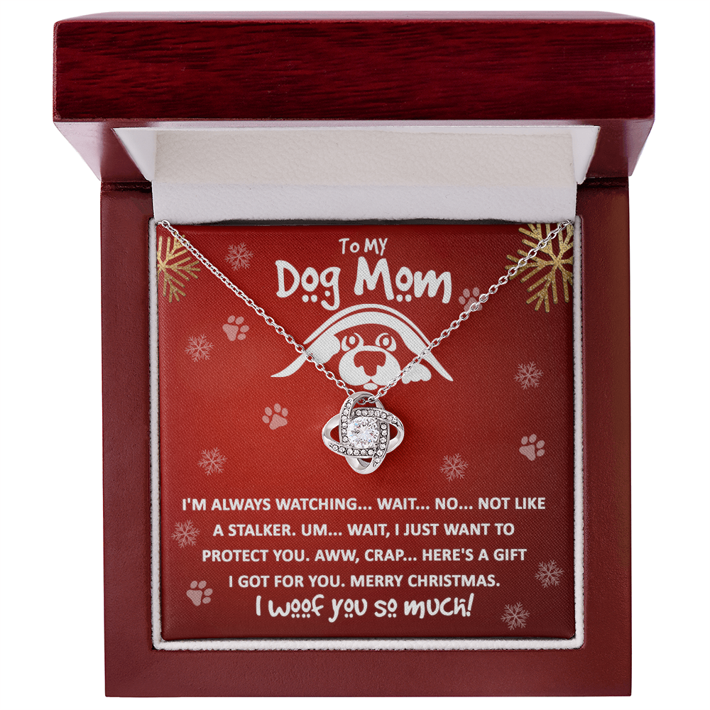 “I Woof You So Much” – The Perfect Funny & Heartfelt Christmas Necklace from Your Dog 🐾🎄