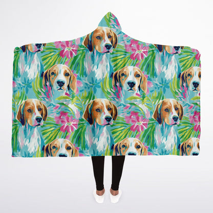 Beagle Bliss – The Ultimate Hooded Blanket for Cozy Snuggles! 🐾 - Real Rad Boutique