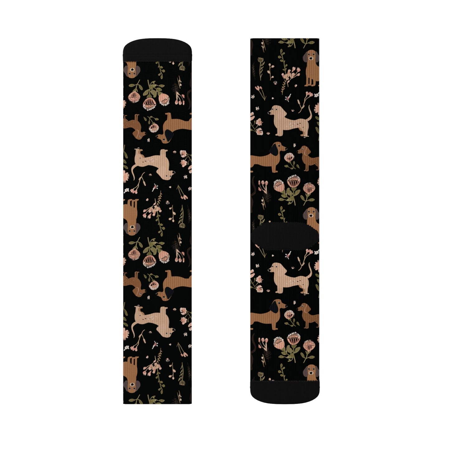 Blossom Hounds - Dachshund Socks - Real Rad Boutique