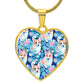 Corgi Blossom Graphic Necklace - Real Rad Boutique
