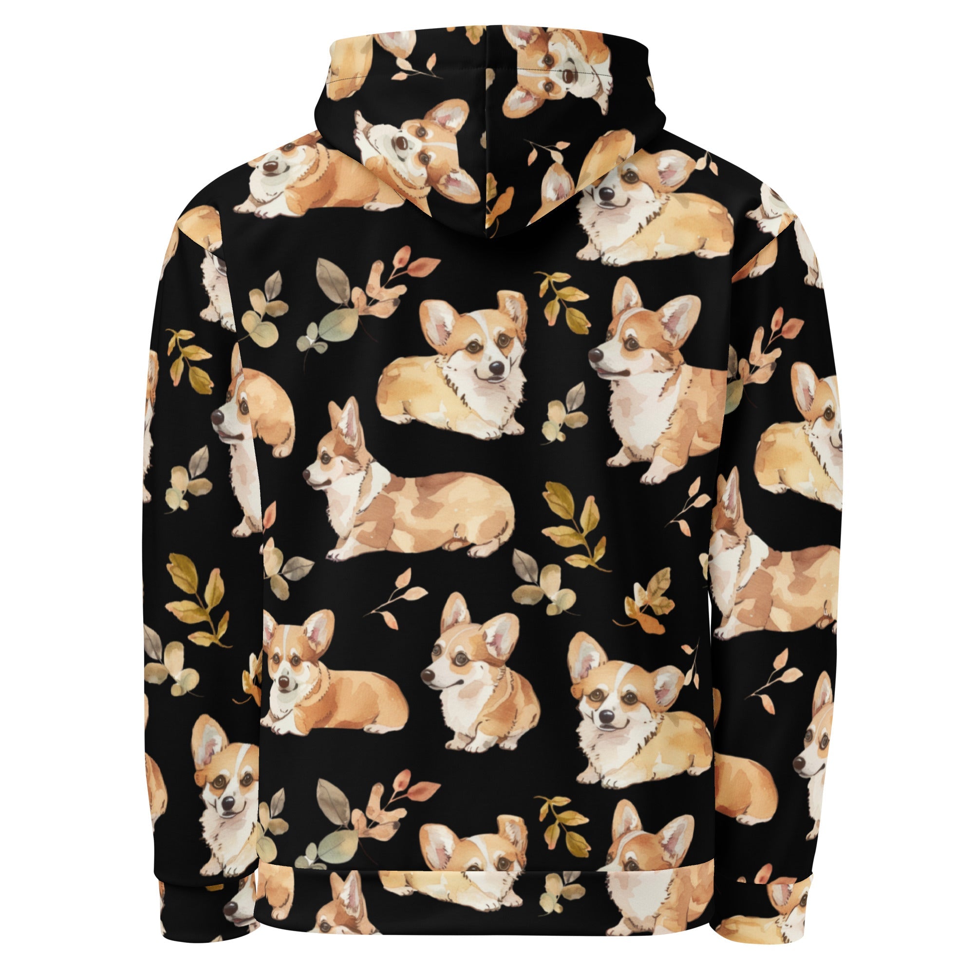 Corgi Charm Recycled Unisex Hoodie - Real Rad Boutique