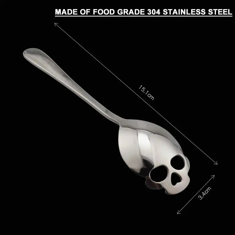 ☕ Creative Skull Coffee Spoon - Real Rad Boutique