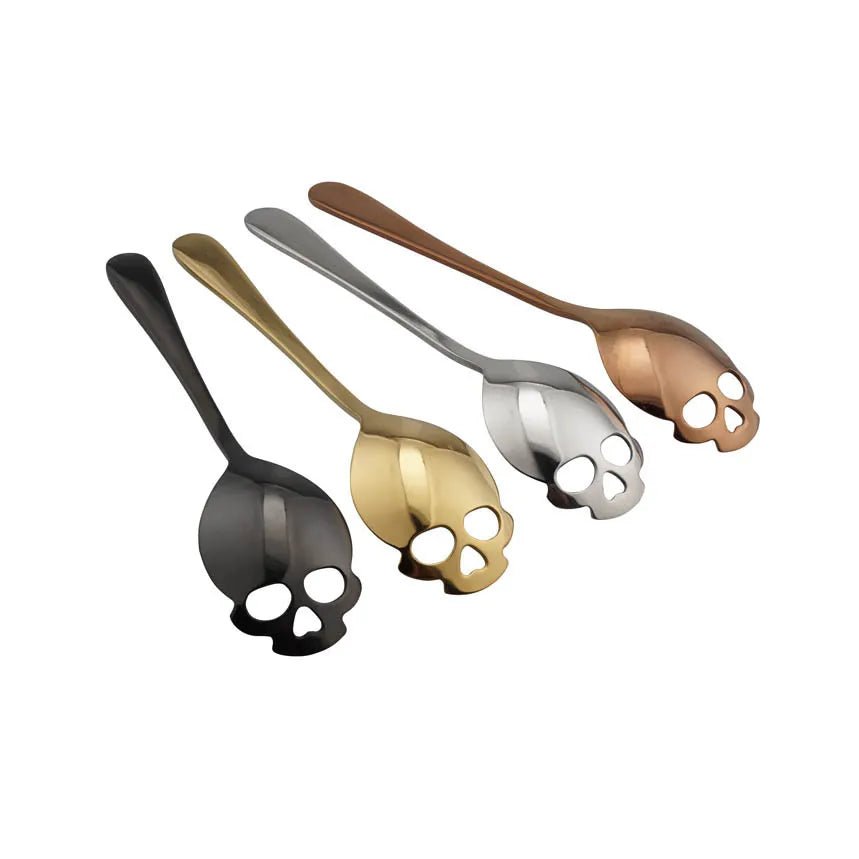 ☕ Creative Skull Coffee Spoon - Real Rad Boutique