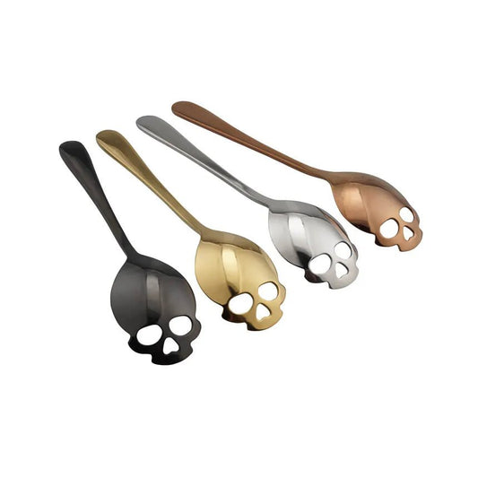 ☕ Creative Skull Coffee Spoon - Real Rad Boutique