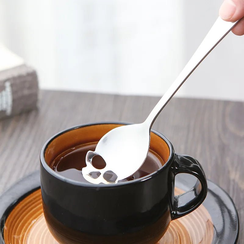 ☕ Creative Skull Coffee Spoon - Real Rad Boutique