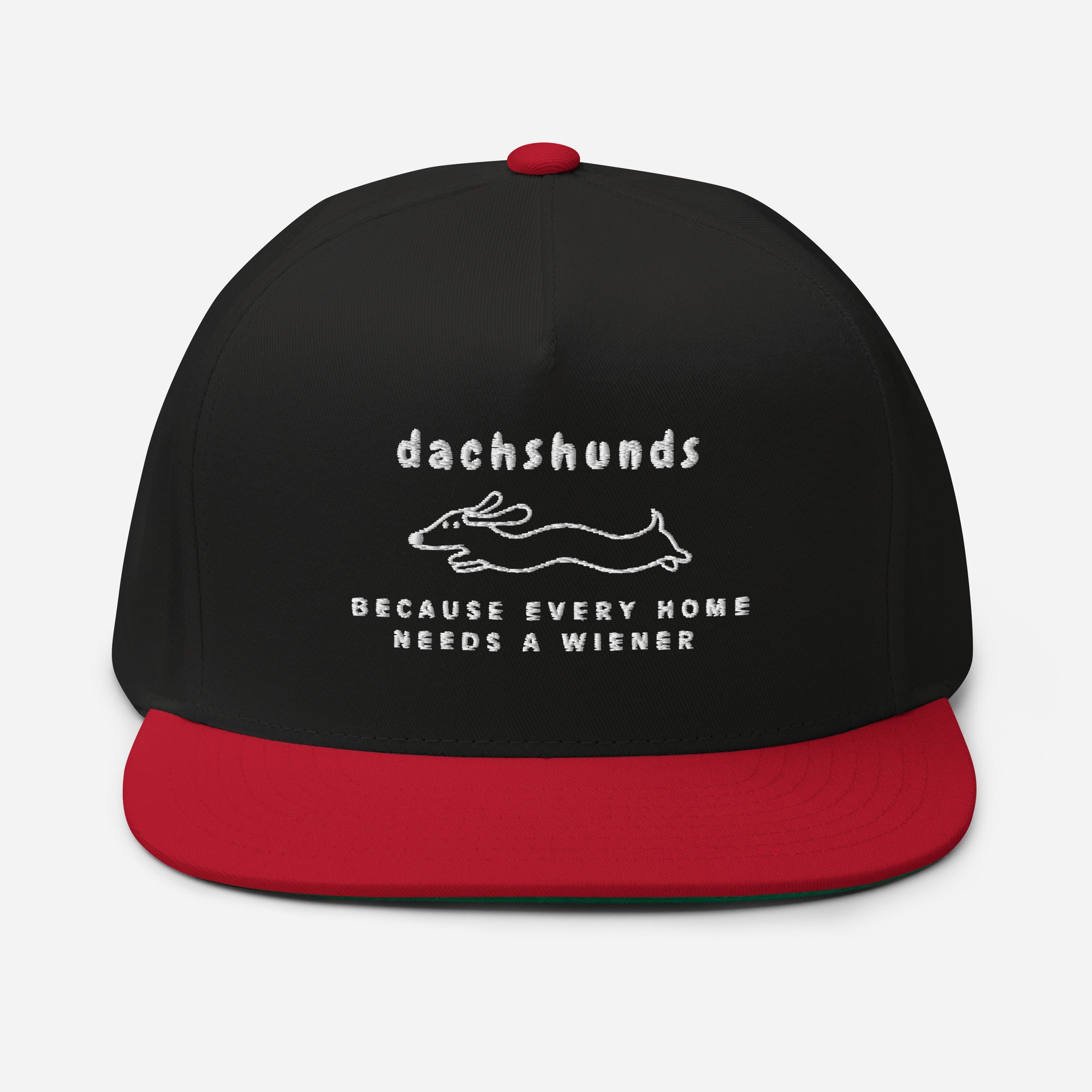 Dachshunds Flat Bill Cap – Because Every Home Needs a Wiener - Real Rad Boutique