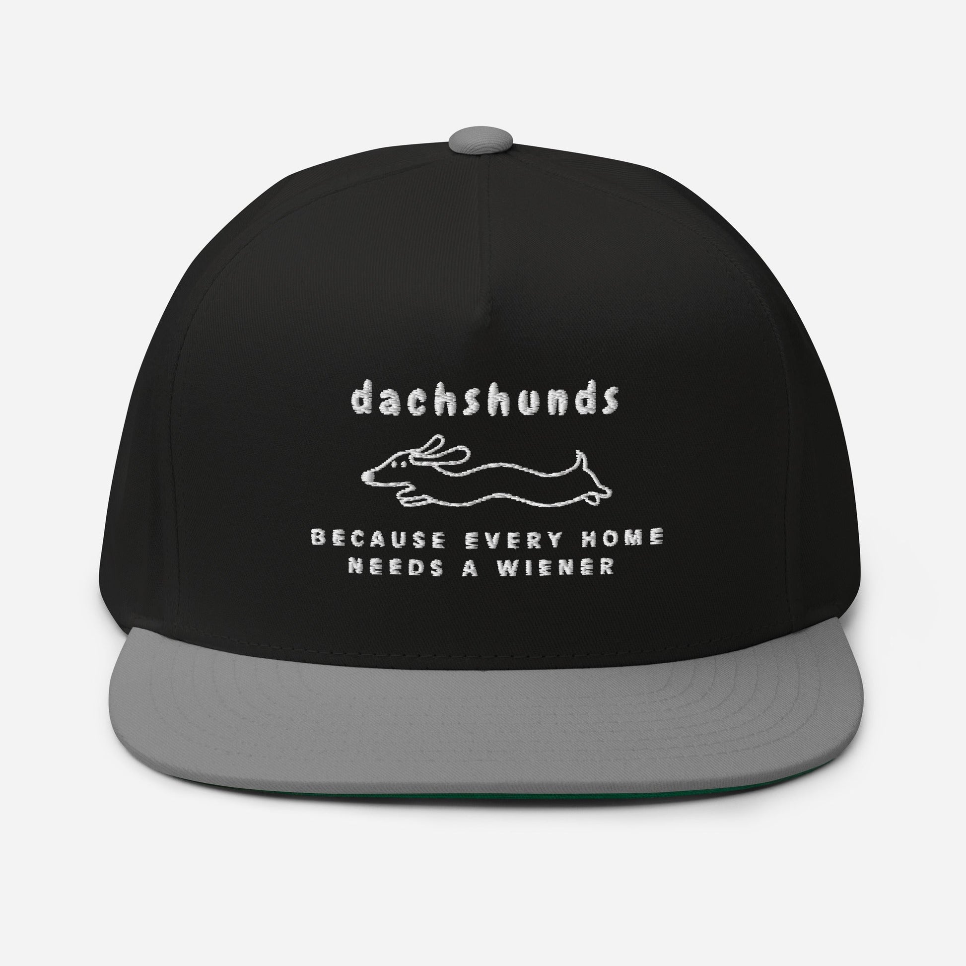 Dachshunds Flat Bill Cap – Because Every Home Needs a Wiener - Real Rad Boutique