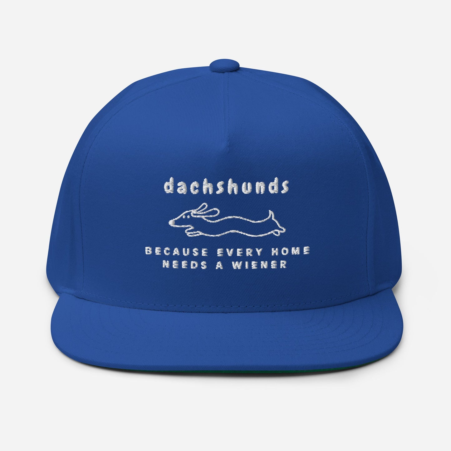 Dachshunds Flat Bill Cap – Because Every Home Needs a Wiener - Real Rad Boutique