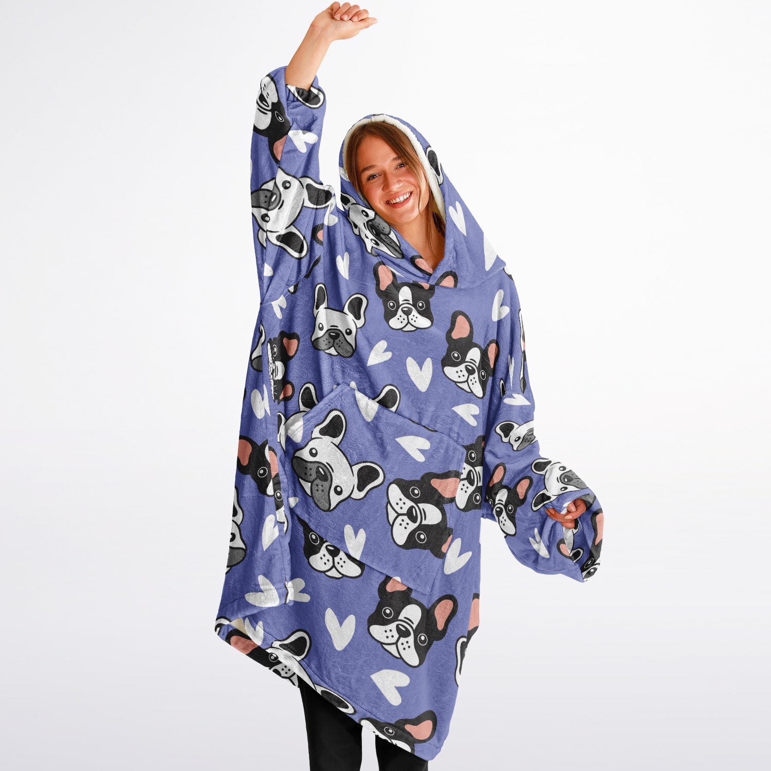 Frenchie Snuggles – The Ultimate Cozy Hoodie for Frenchie Lovers! - Real Rad Boutique