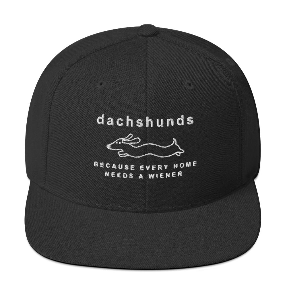 Home Is Where My Dachshund Is Canvas & Cap Bundle - Real Rad Boutique