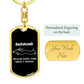 Home Is Where My Dachshund Is - Dog Tag with Swivel Keychain - Real Rad Boutique