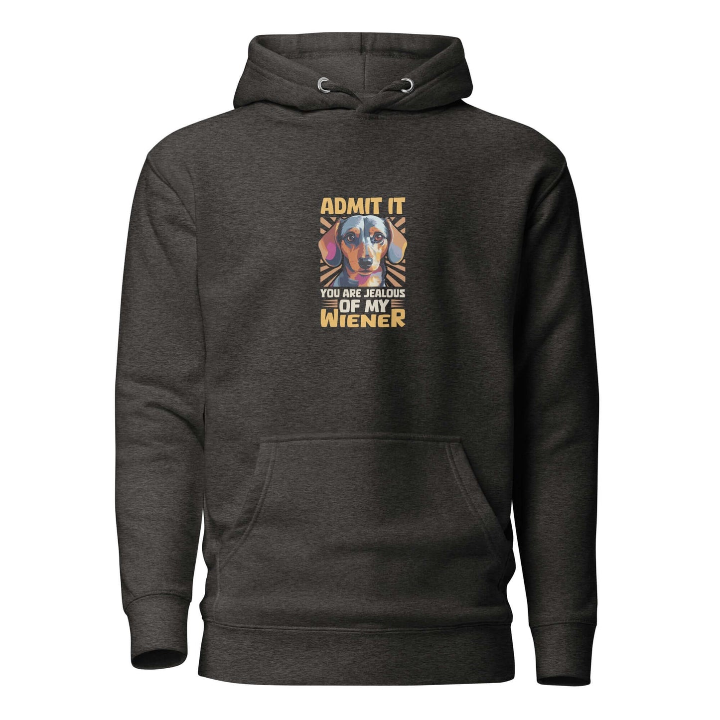 Jealous of My Wiener?” Dachshund Hoodie – Cozy, Cheeky, Fun - Real Rad Boutique