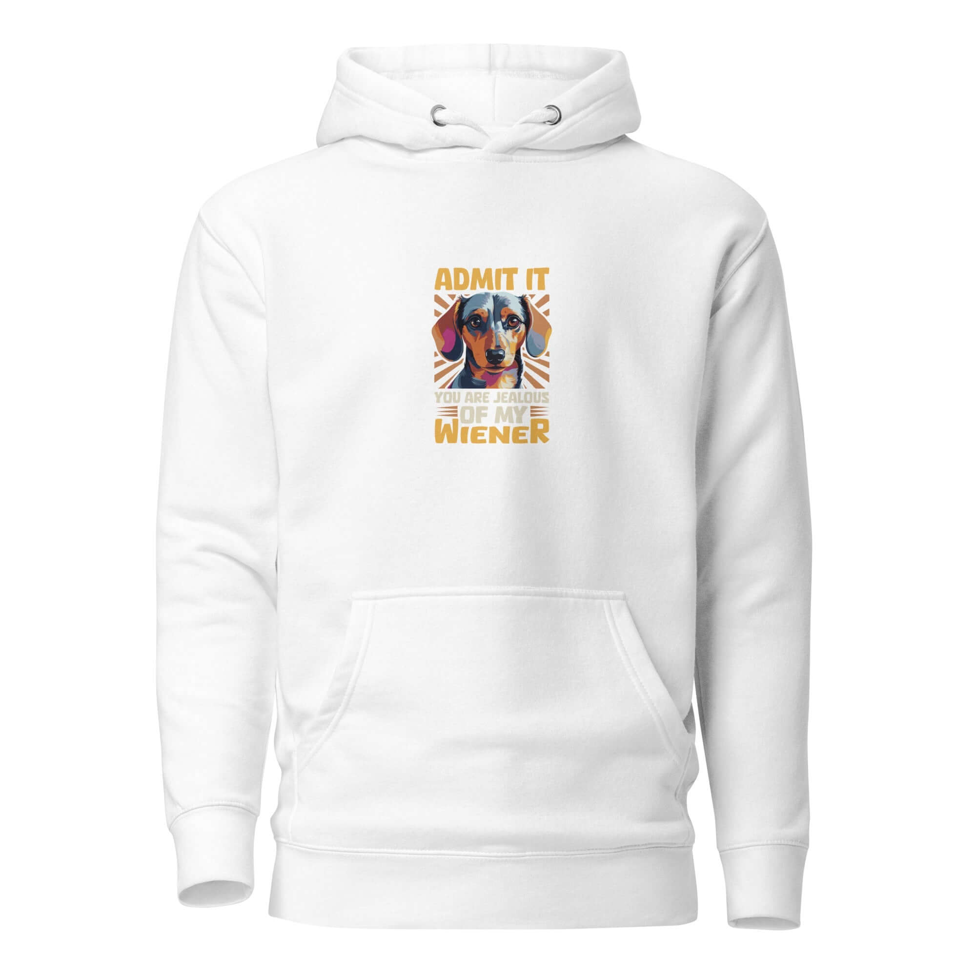 Jealous of My Wiener?” Dachshund Hoodie – Cozy, Cheeky, Fun - Real Rad Boutique
