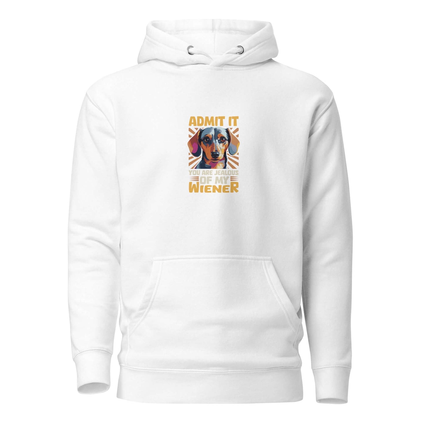 Jealous of My Wiener?” Dachshund Hoodie – Cozy, Cheeky, Fun - Real Rad Boutique