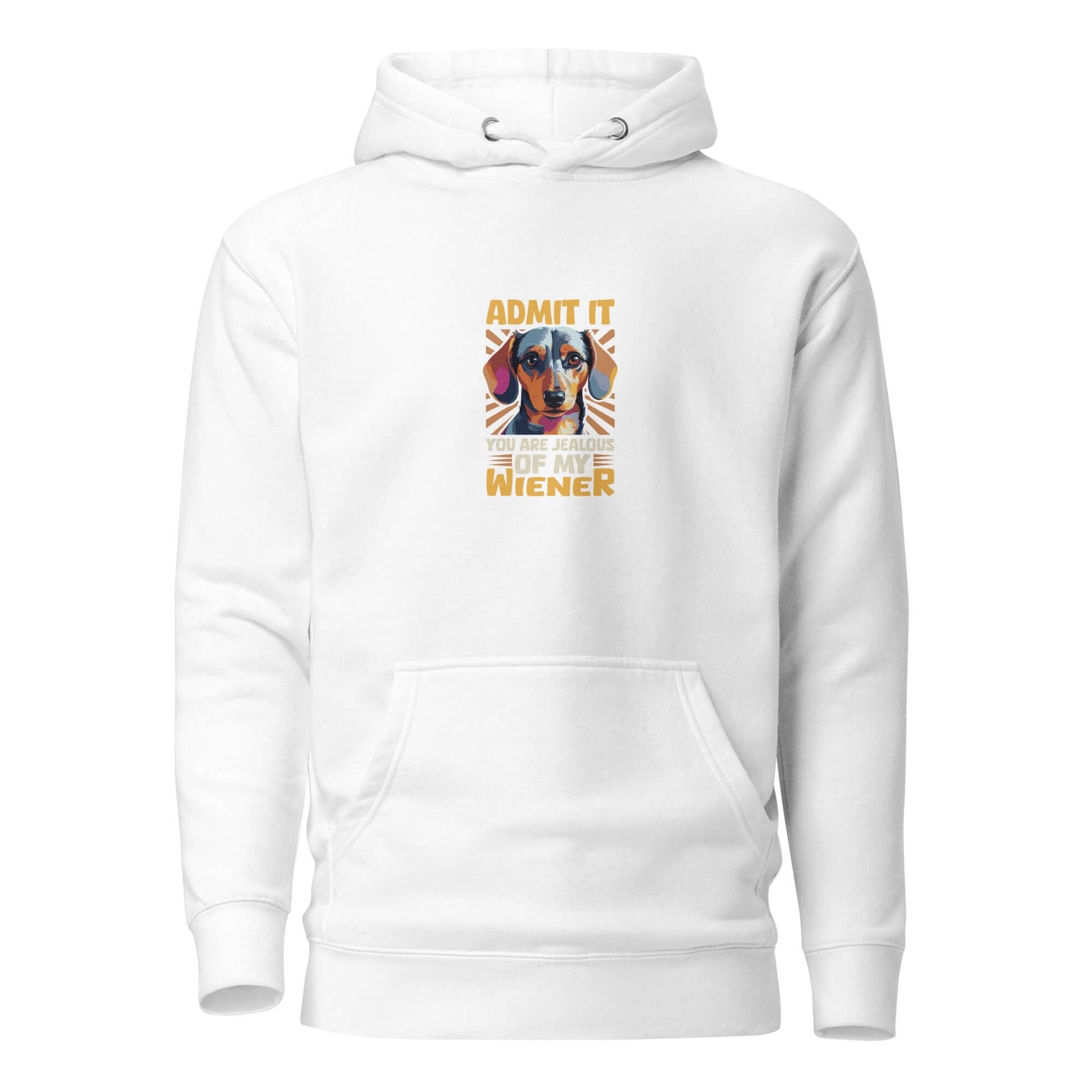 Jealous of My Wiener?” Dachshund Hoodie – Cozy, Cheeky, Fun - Real Rad Boutique