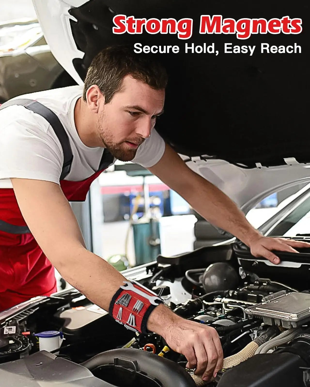 Magnetic Wristband – Hands - Free Tool Holder for Screws, Nails & Bits - Real Rad Boutique