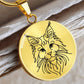 Majestic Maine Coon Graphic Necklace - Real Rad Boutique