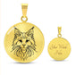 Majestic Maine Coon Graphic Necklace - Real Rad Boutique