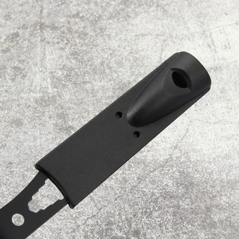 Multifunctional Camping Tool Set – Stainless Steel Knife, Fork, Spoon & Whistle Combo - Real Rad Boutique