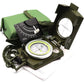 Multifunctional Military - Grade Survival Compass – Waterproof Metal with Fluorescent Dial & Inclinometer - Real Rad Boutique