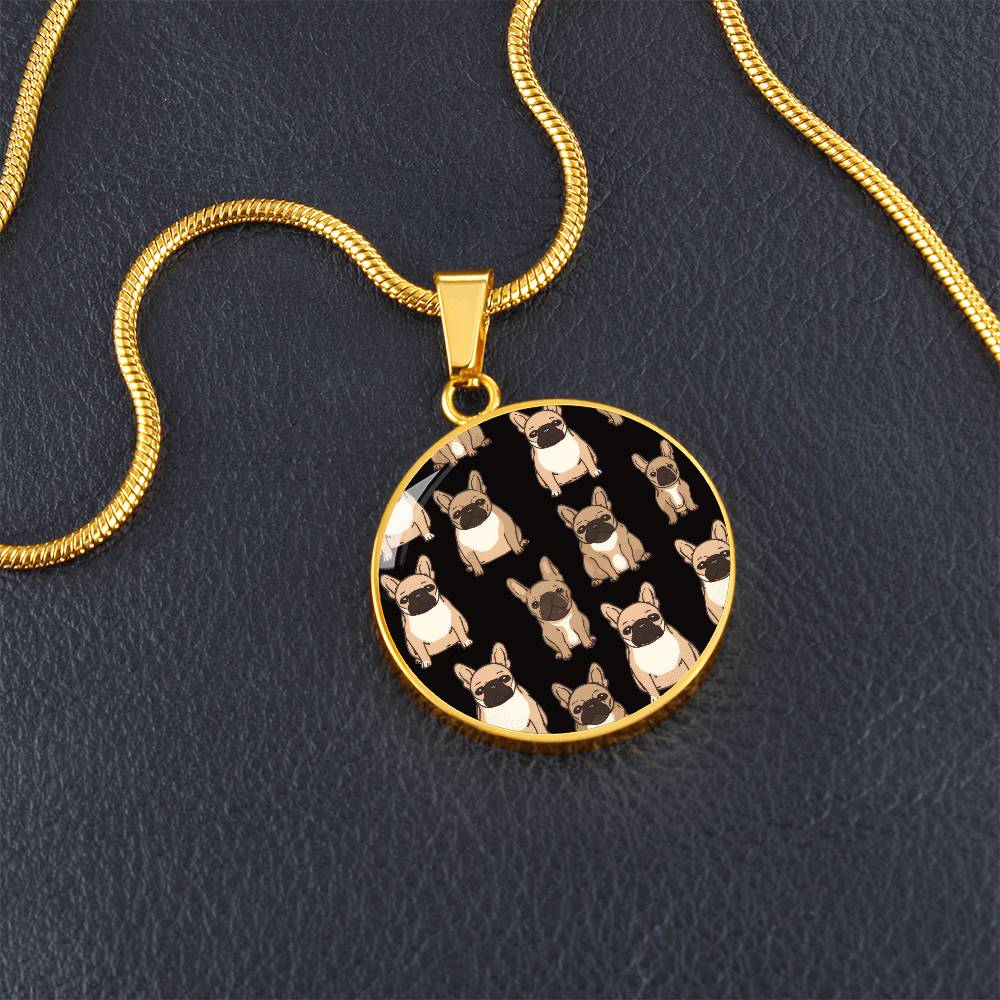 Paw - some Frenchie Love Graphic Necklace - Real Rad Boutique