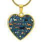 Pawsitively Adorable - Heart Pendant - Real Rad Boutique