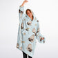 Pug Life Hooded Blanket – Snuggle Up in Pug - Tastic Comfort! 🐾 - Real Rad Boutique