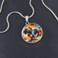 Rainbow Doxie Dreams - Circle Pendant - Real Rad Boutique
