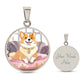 Regal Corgi Graphic Necklace - Real Rad Boutique