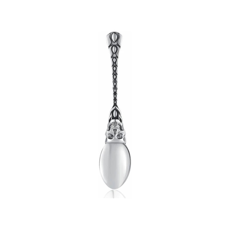 Skeleton Skull Spoon & Fork Set – Stainless Steel Angel/Mermaid Design Flatware - Real Rad Boutique