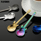 Stainless Steel Guitar Teaspoon – Colorful Creative Coffee Spoon in 7 Stunning Colors - Real Rad Boutique