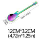Stainless Steel Guitar Teaspoon – Colorful Creative Coffee Spoon in 7 Stunning Colors - Real Rad Boutique