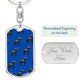 Take Flight with Fun - Dog Tag with Swivel Keychain - Real Rad Boutique