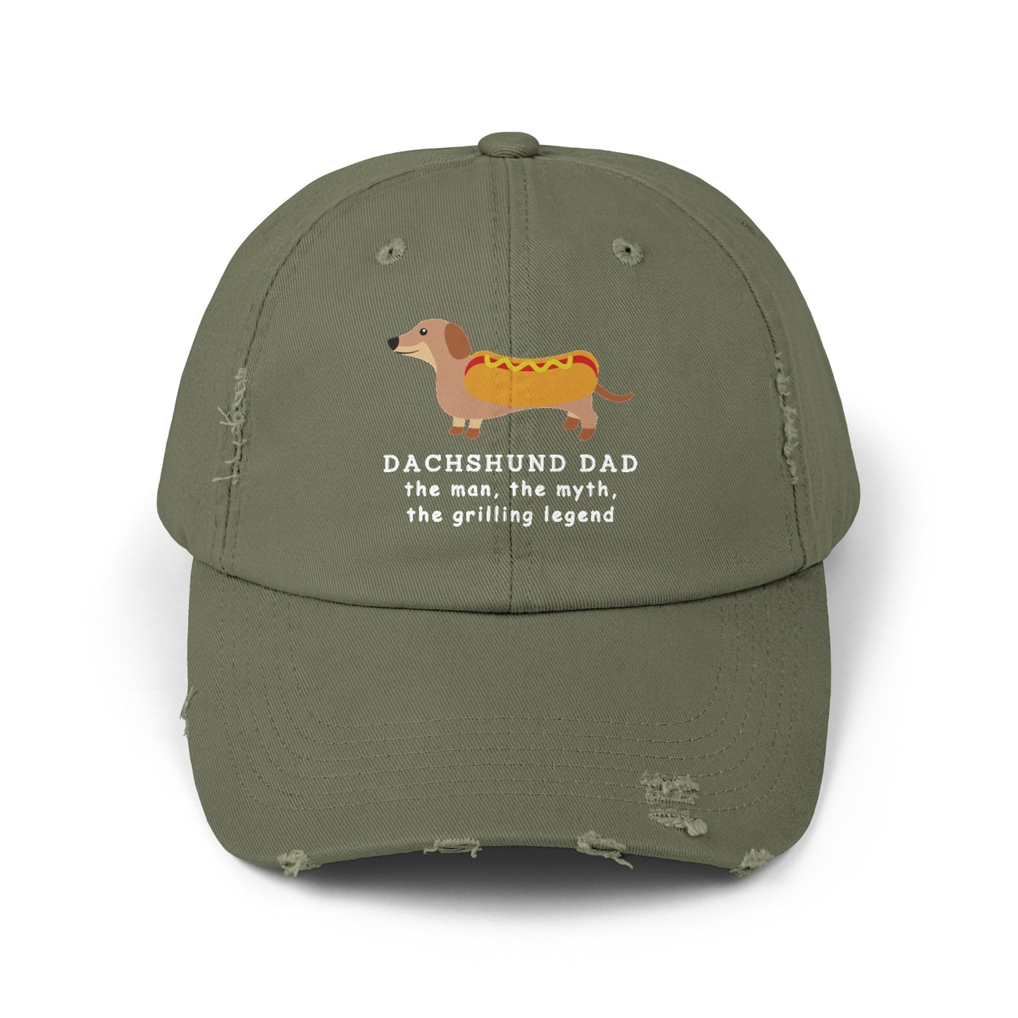 The Grilling Legend - Distressed Cap - Real Rad Boutique