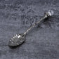 Vintage Crystal Head Spoon – Royal - Inspired Carved Metal for Coffee, Tea & Dessert - Real Rad Boutique