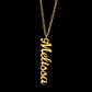 'Amazing Mom' Vertical Name Necklace - Real Rad Boutique