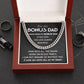 'Best Bonus Dad' Cuban Link Chain - Real Rad Boutique