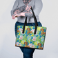 Blooming Dachshund's - Vegan Leather Tote - Real Rad Boutique