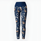 Blue Blooms - Dachshund Yoga Leggings - Real Rad Boutique