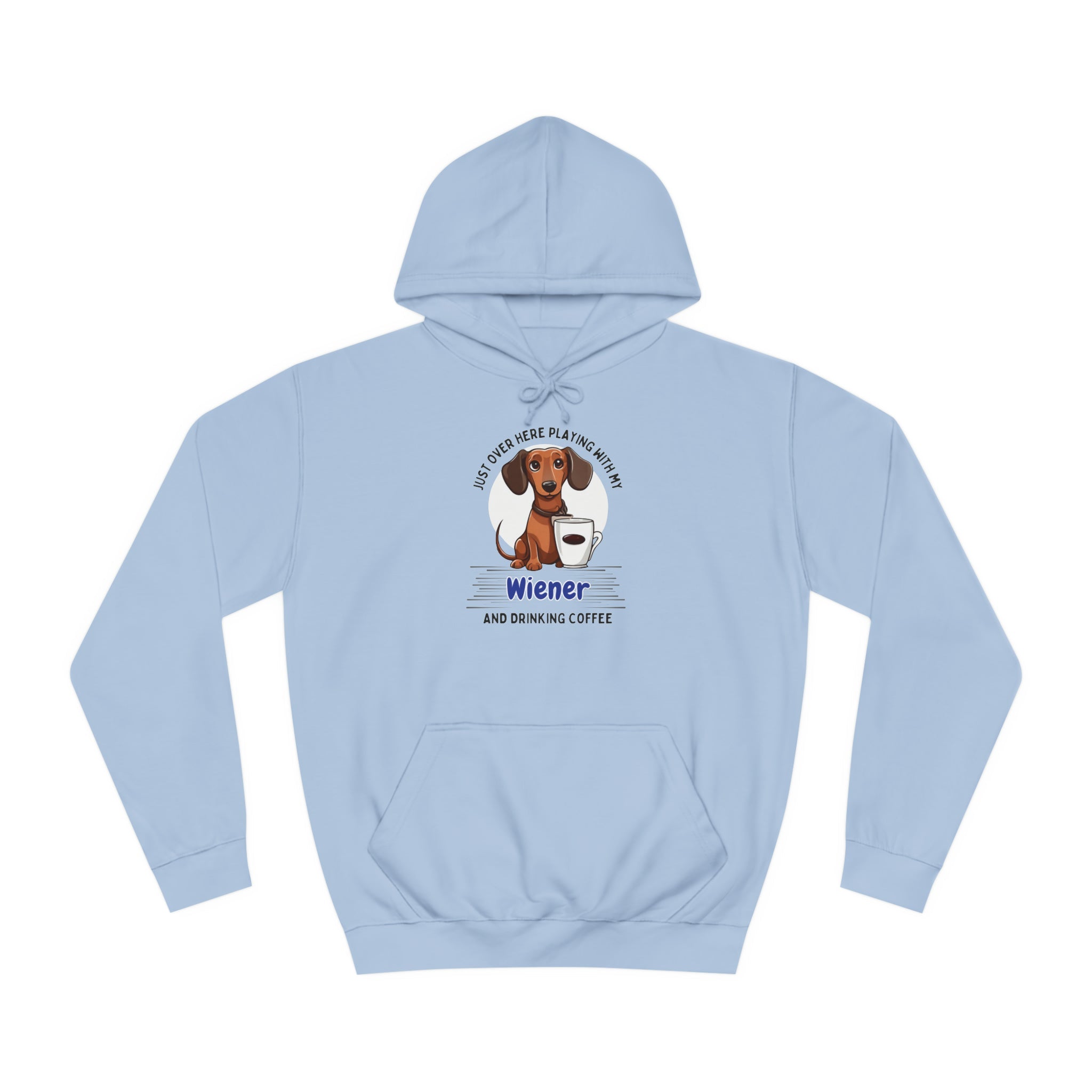 Coffee & Wiener Love - Dachshund Hoodie - Real Rad Boutique