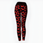 Dachshund in Radiant Red - Dachshund Yoga Leggings - Real Rad Boutique